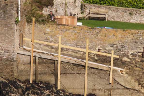 07 April 2022 - 15-46-21
Clearly there was some wood left over from the smart new railings. Enough to build a hot tub. Wonder if it's a time machine too ?
------------
Kingswear construction